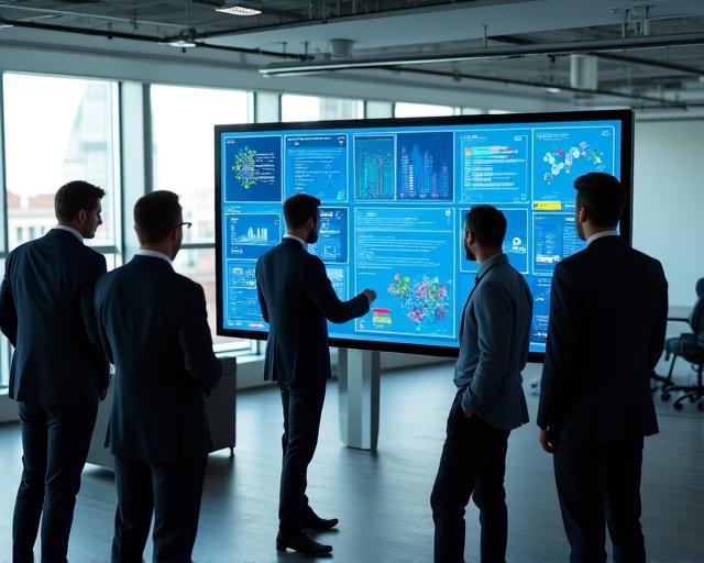 GlazeMetrics team collaborating in our London office workspace